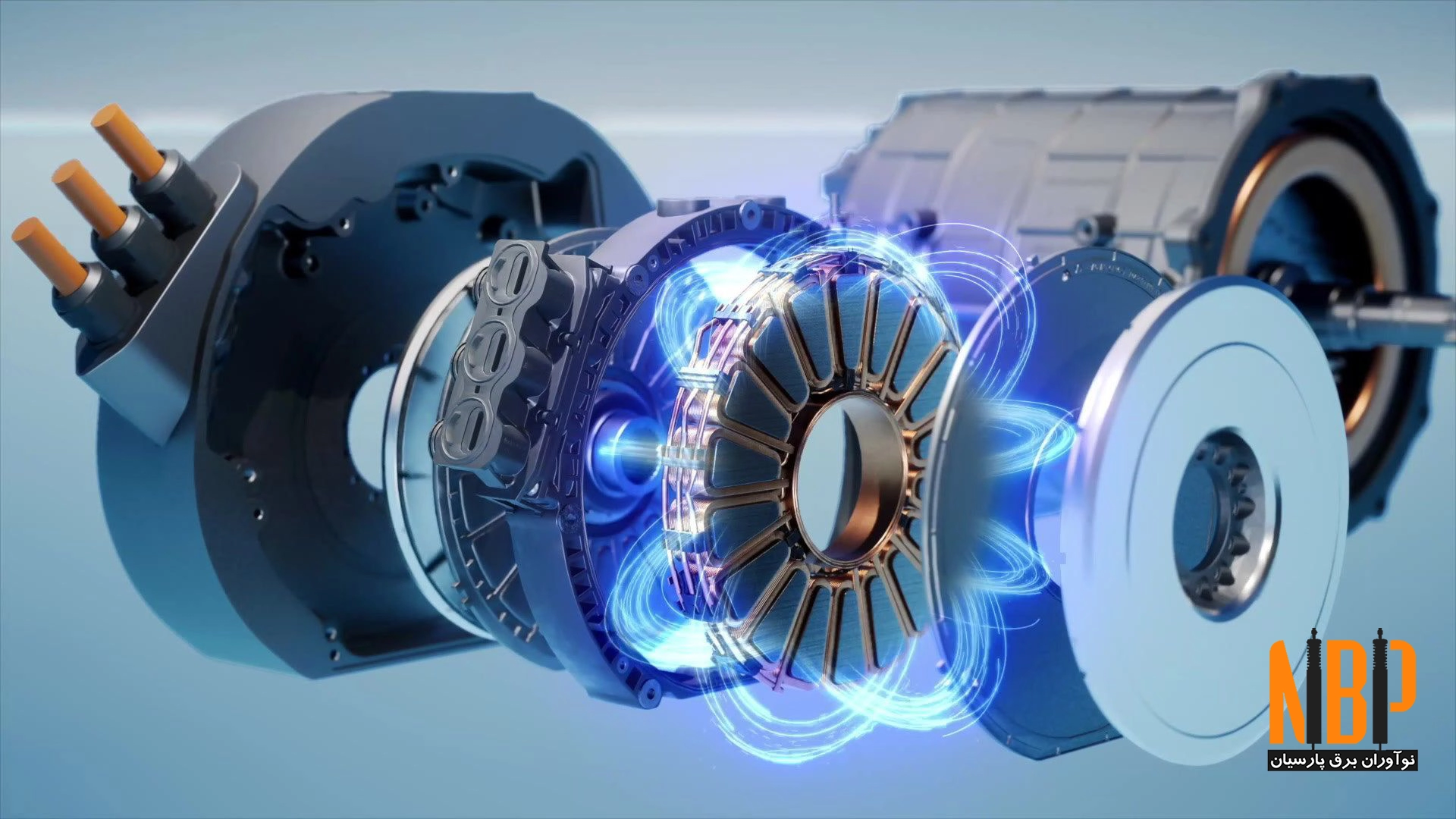 اجزای اصلی موتور برق و نقش آنها در تولید برق