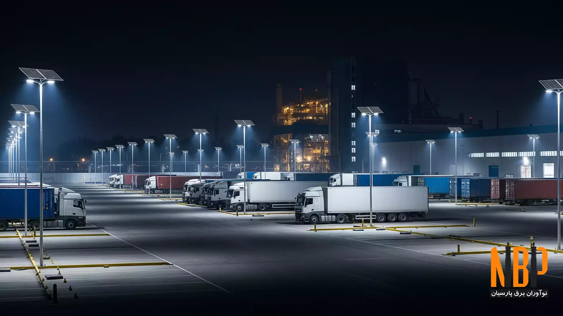 کاربردهای روشنایی خورشیدی در محیط‌های صنعتی