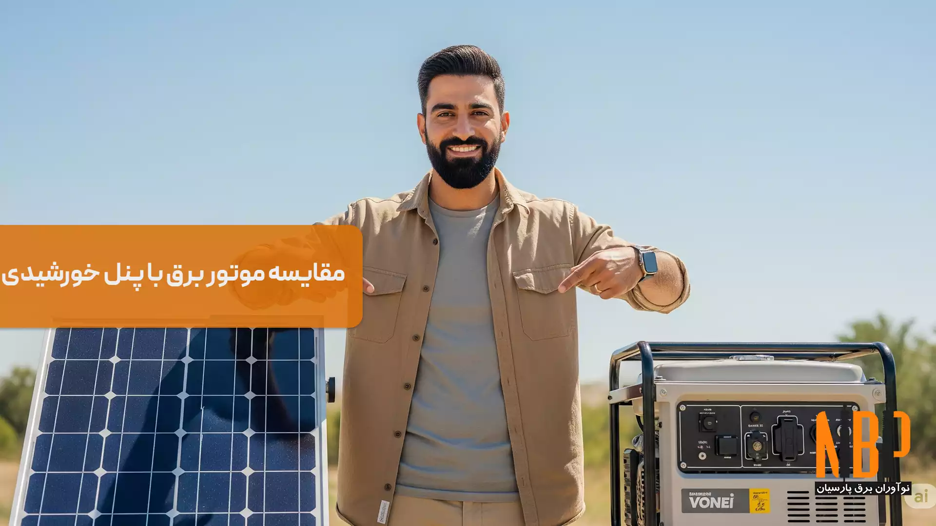 مقایسه موتور برق با پنل خورشیدی