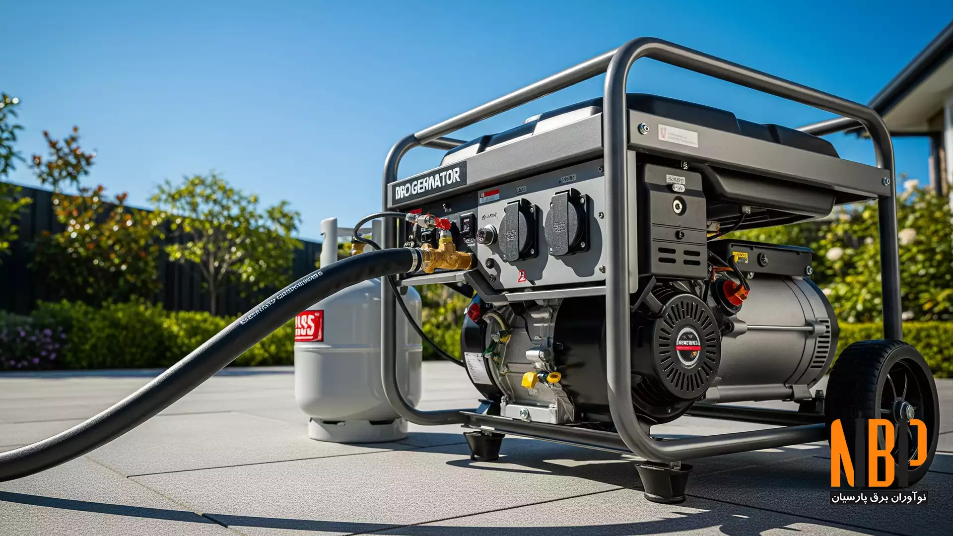 موتور برق گاز سوز