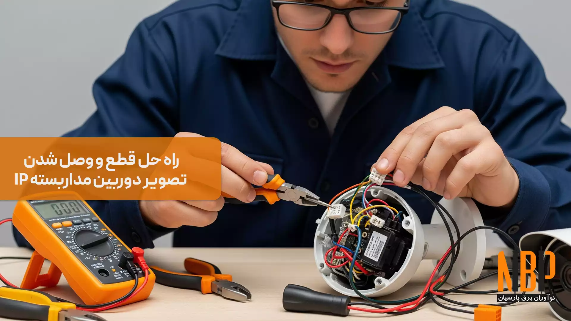 قطع و وصل شدن تصویر دوربین مداربسته