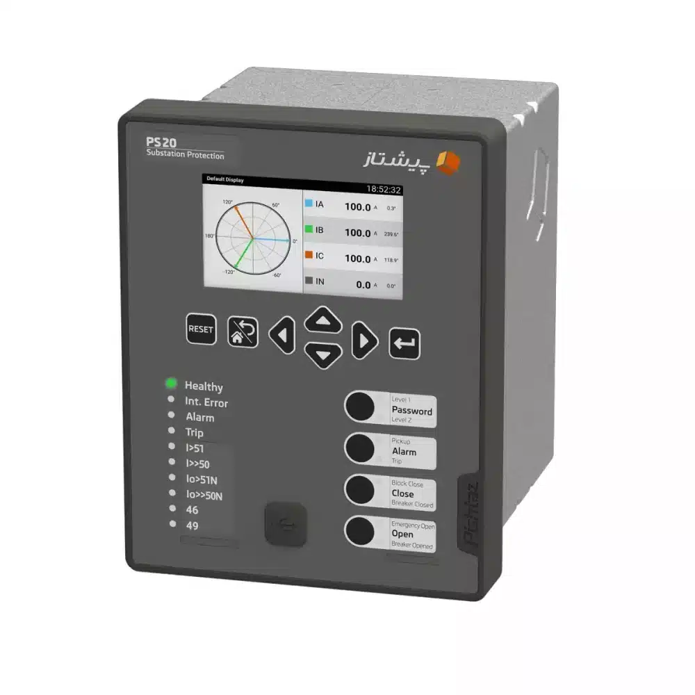 محصولات رله های حفاظتی پیشتاز