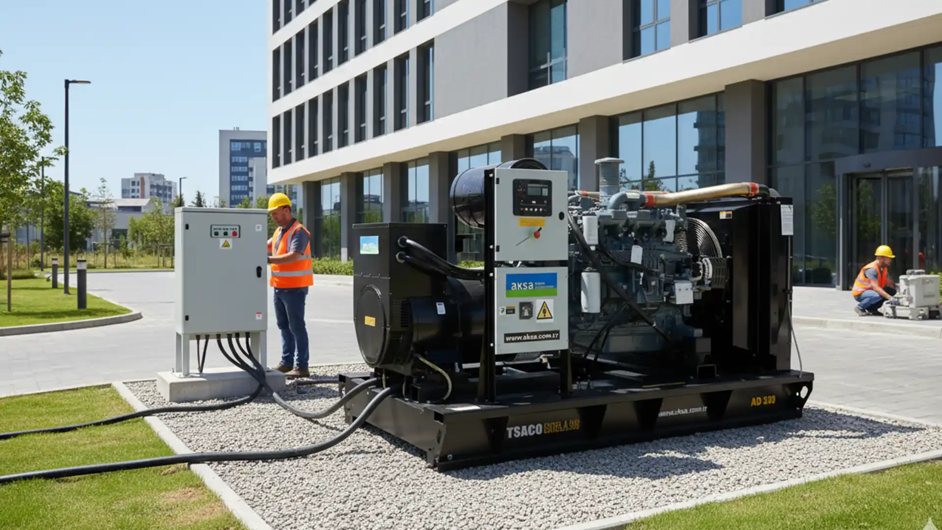 دیزل ژنراتور دوسان ۳۳۰ کاوا مدل P126TI-II با موتور Doosan ساخت کره جنوبی